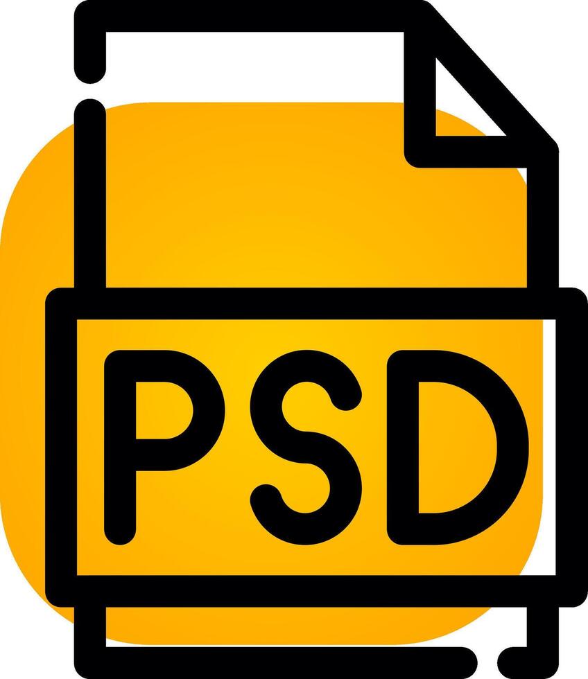 diseño de icono creativo de archivo psd vector