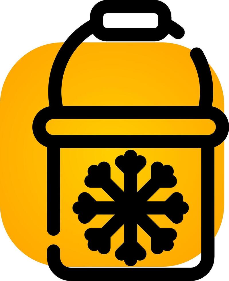 Frozen Bait Creative Icon Design vector