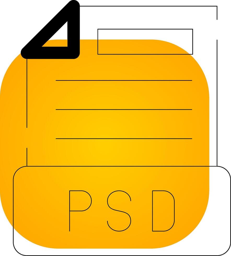 diseño de icono creativo de archivo psd vector