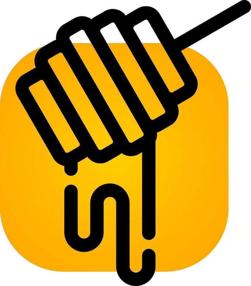 Honey Creative Icon Design vector