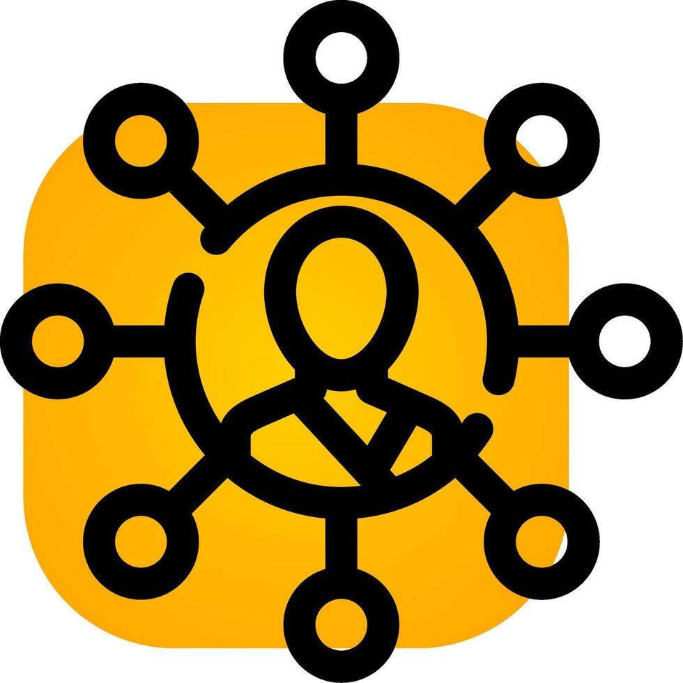 Networking Creative Icon Design vector