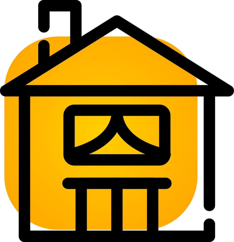 Townhouse Creative Icon Design vector