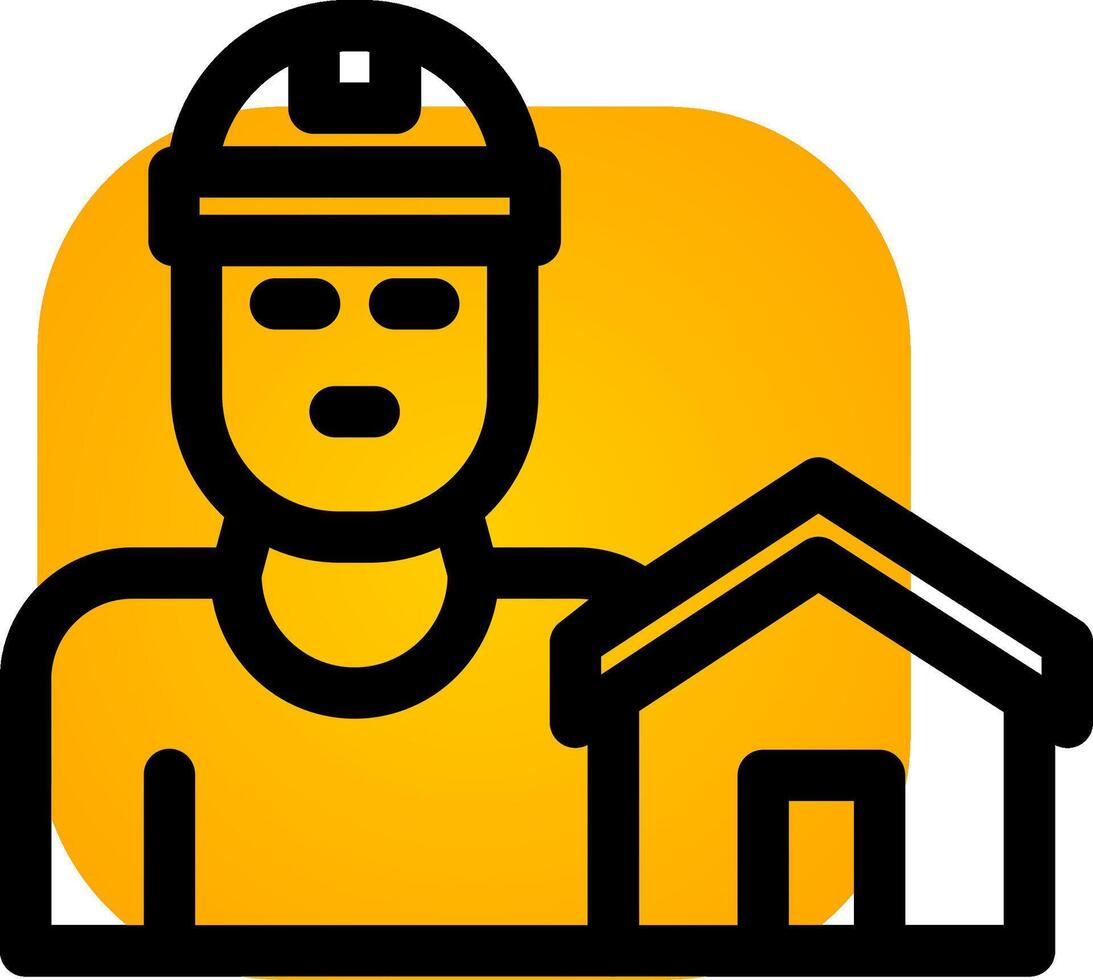 Engineer Creative Icon Design vector