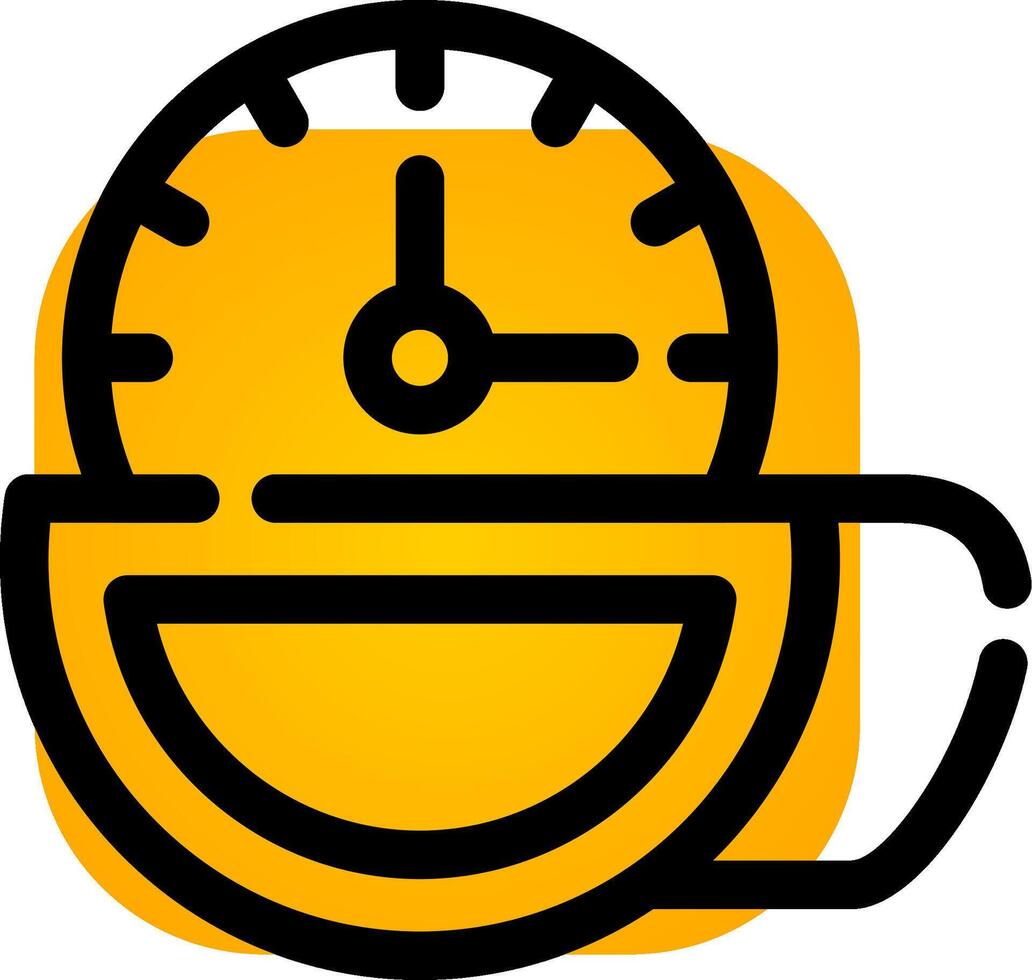 Tea Time Creative Icon Design vector