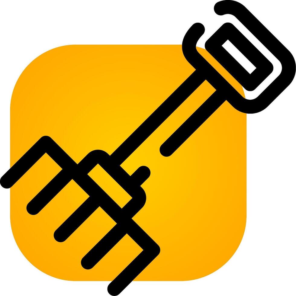Hay Forks Creative Icon Design vector