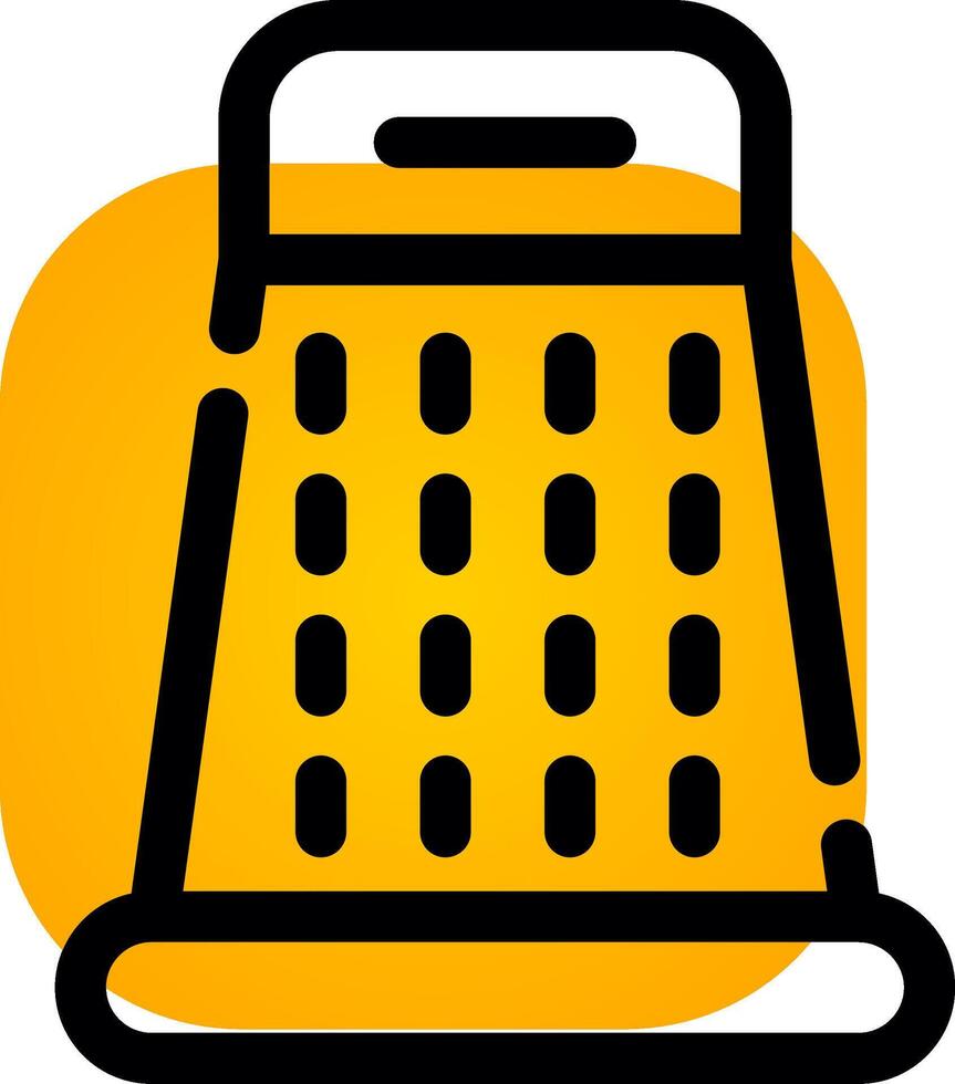 Grater Creative Icon Design vector