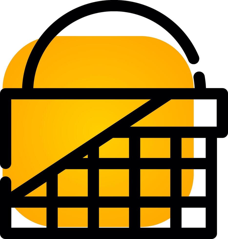 Basket Creative Icon Design vector