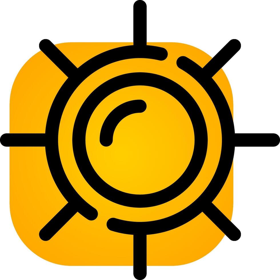 Sunny Day Creative Icon Design vector