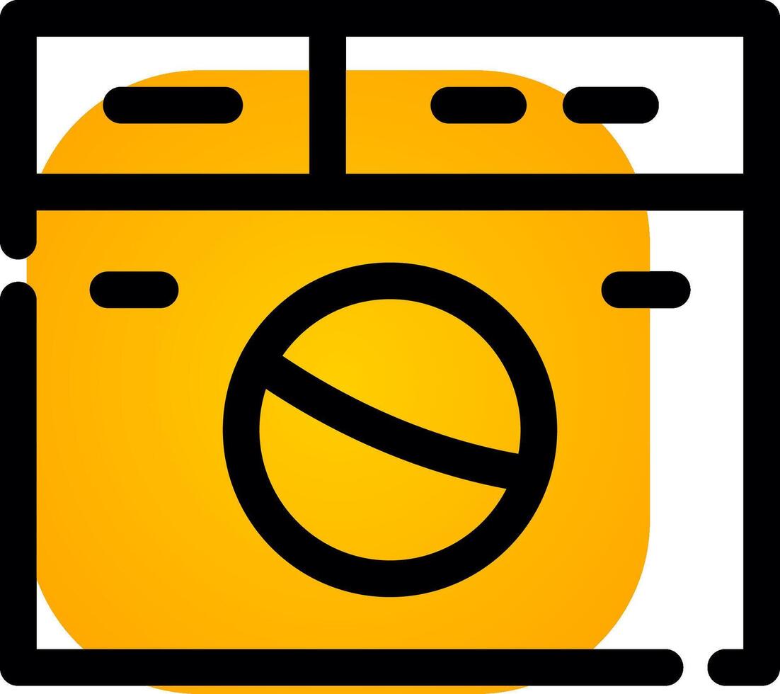 Laundry Creative Icon Design vector