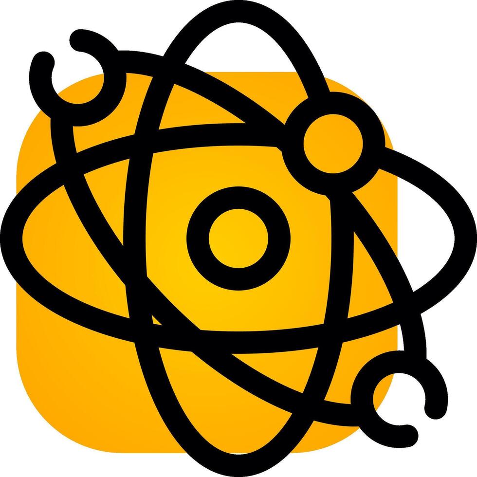 Solar System Creative Icon Design vector