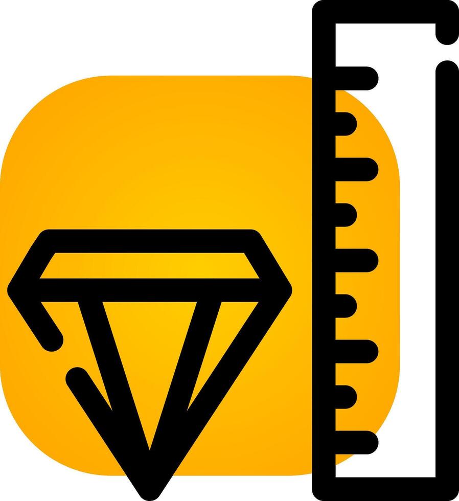 Size Creative Icon Design vector