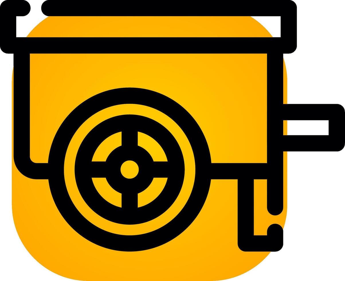 Wheelbarrow Creative Icon Design vector