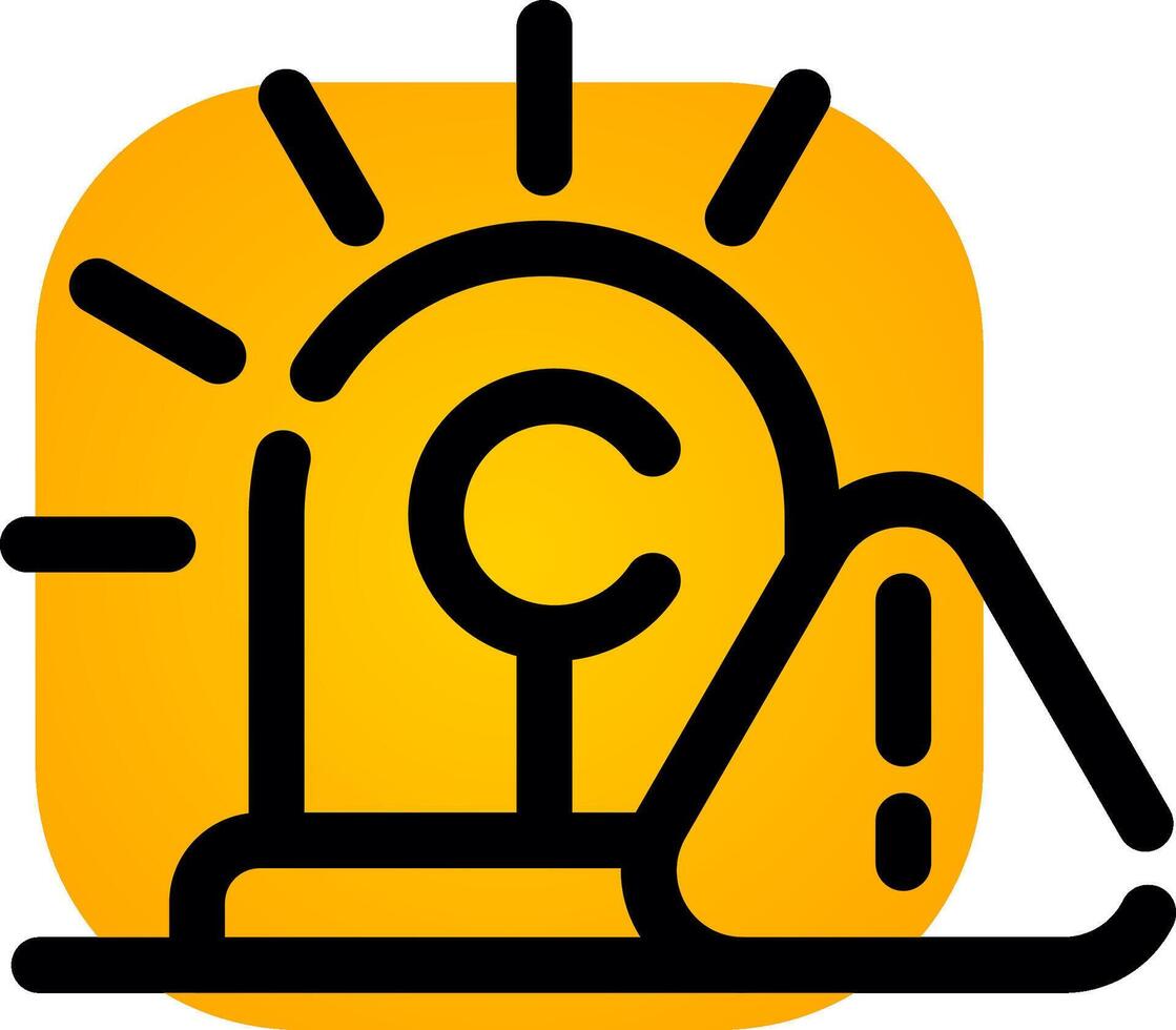 Emergency Creative Icon Design vector