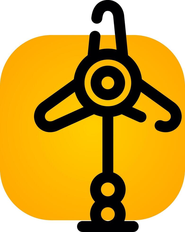 Windmill Creative Icon Design vector