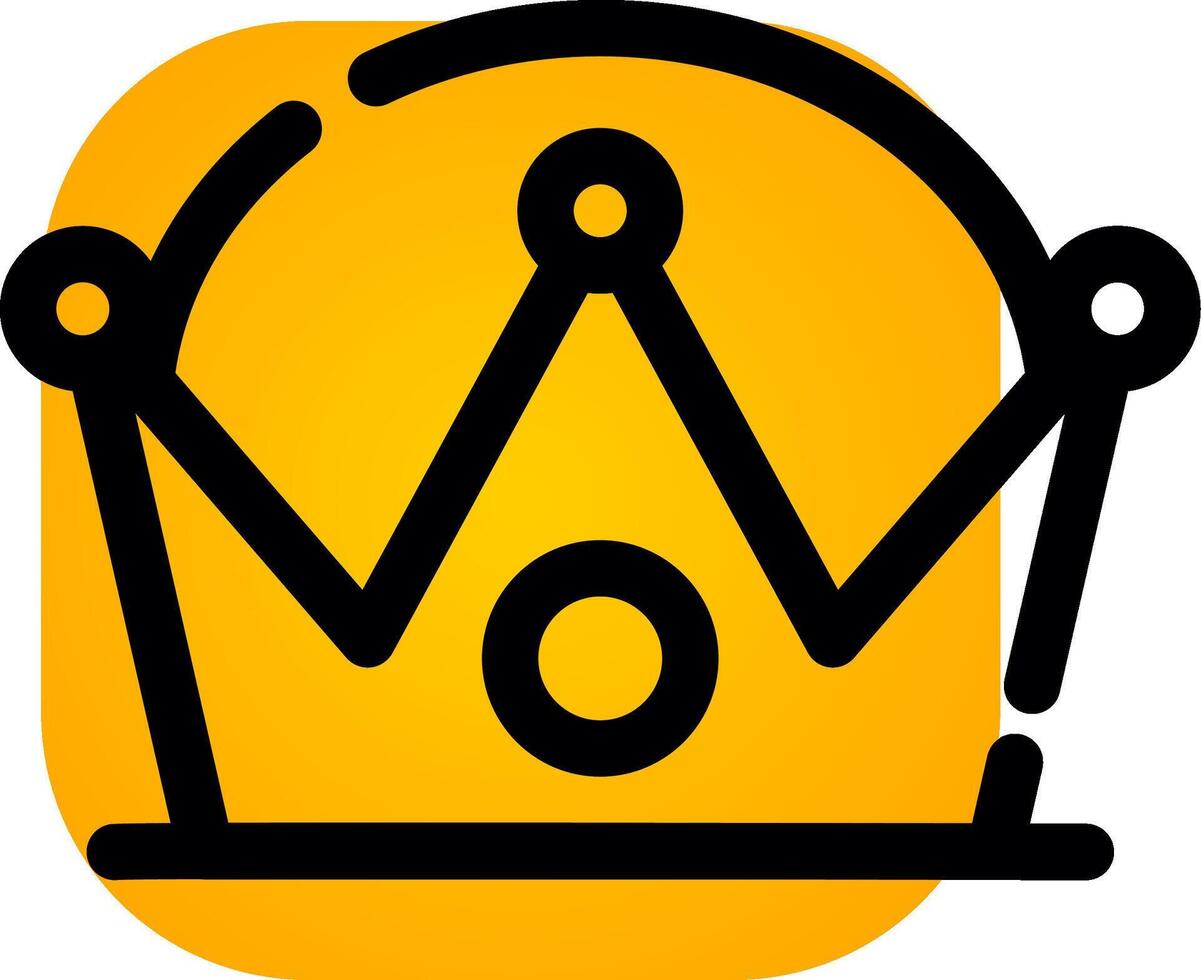 Tiara Creative Icon Design vector
