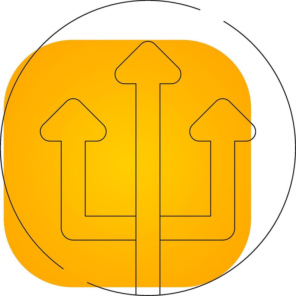 Pathway Creative Icon Design vector