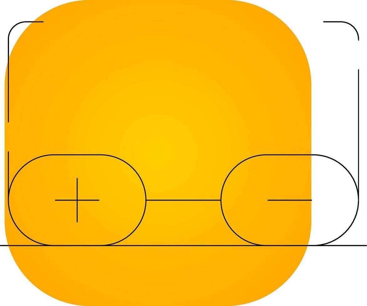 Medical Glasses Creative Icon Design vector