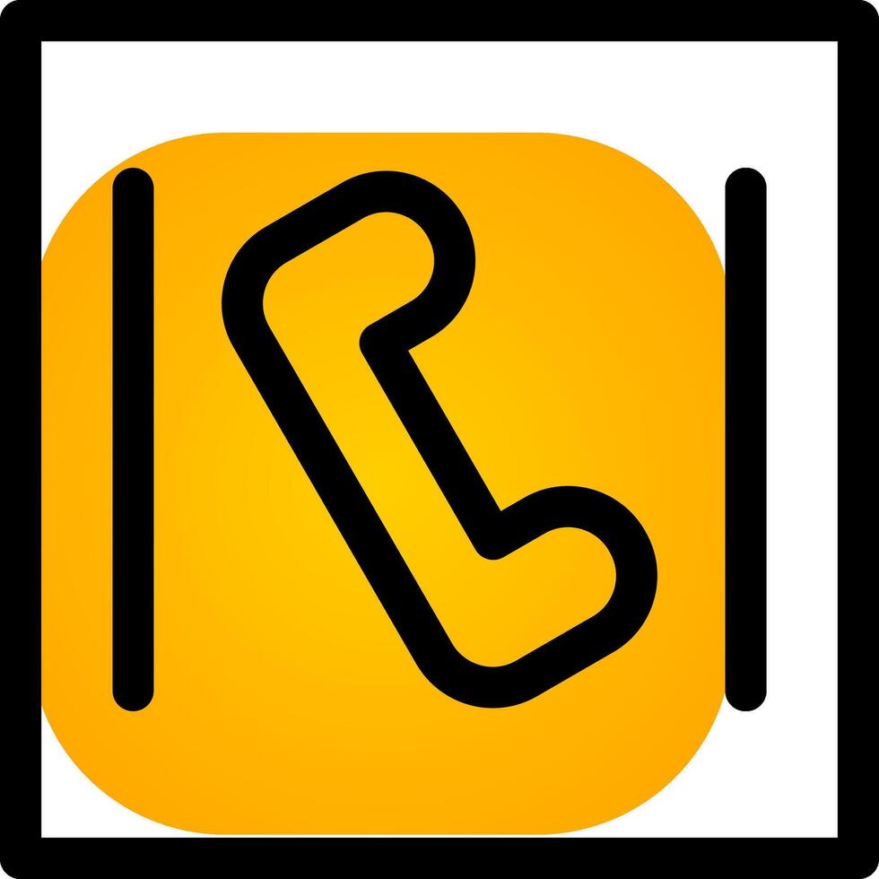 Emergency Call Creative Icon Design vector