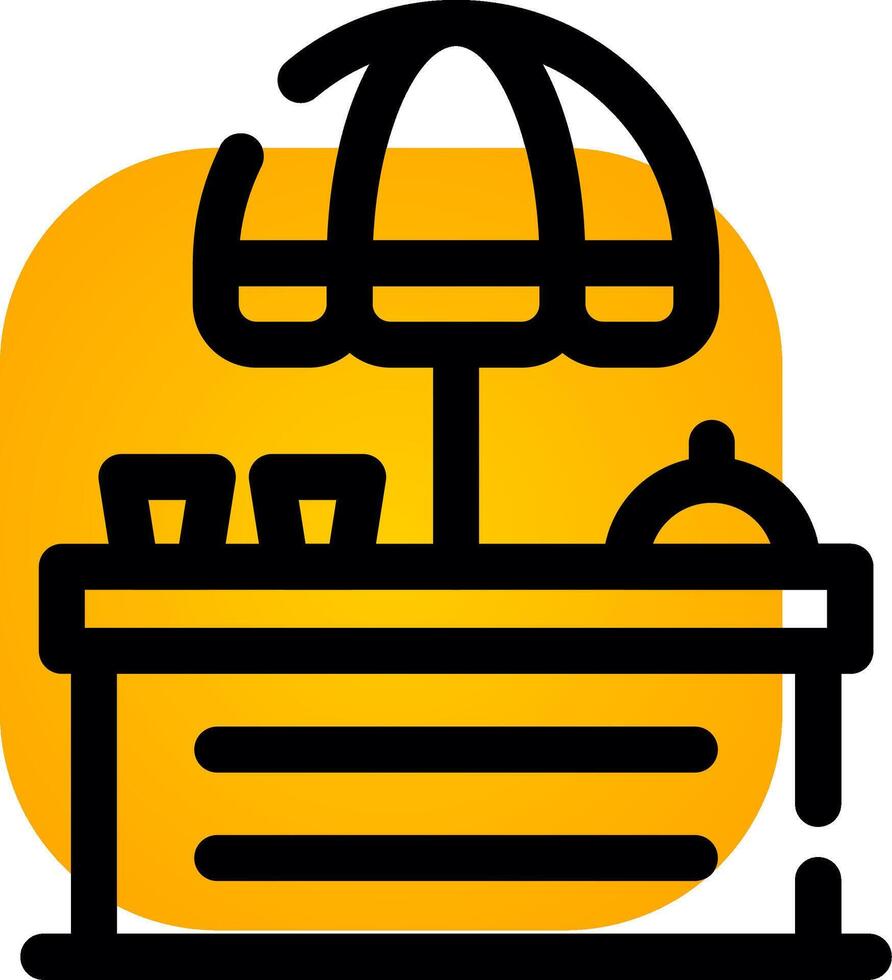 Reception Creative Icon Design vector