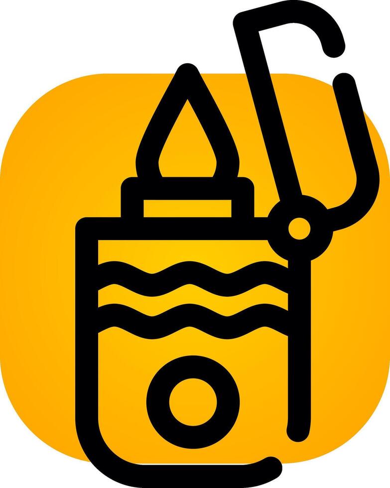 Lighter Creative Icon Design vector