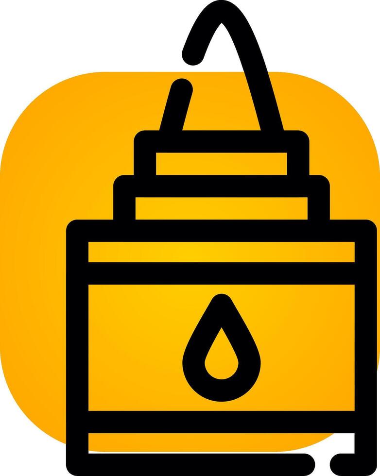 Glue Creative Icon Design vector
