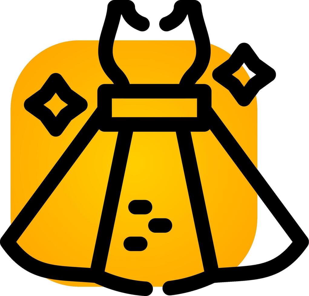 Dress Creative Icon Design vector