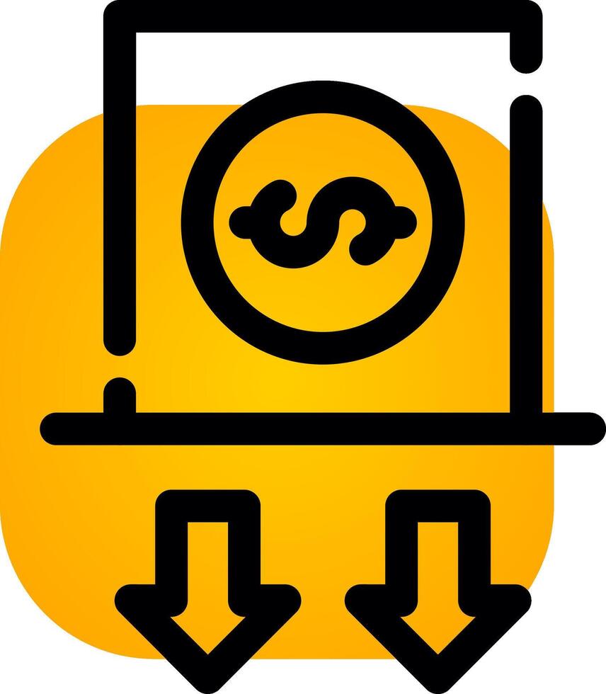 Deposit Creative Icon Design vector