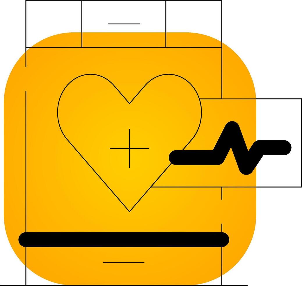 Medical Devices Creative Icon Design vector