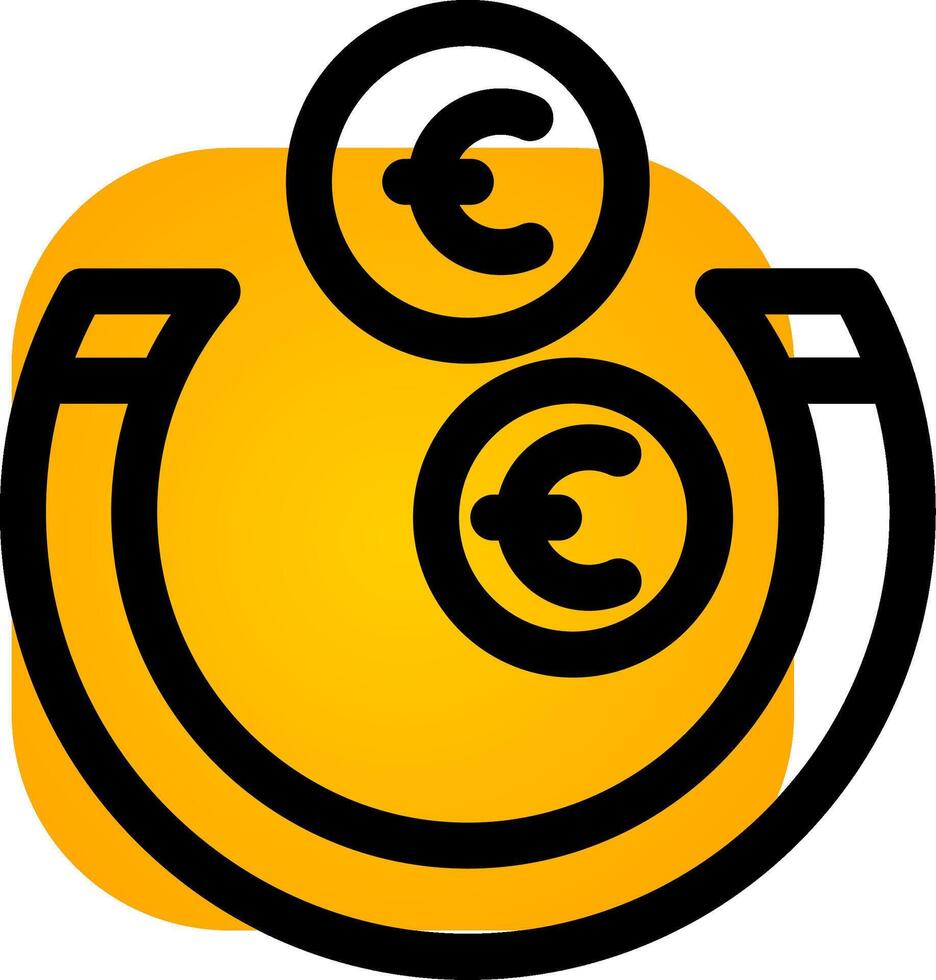 Money Attraction Creative Icon Design vector