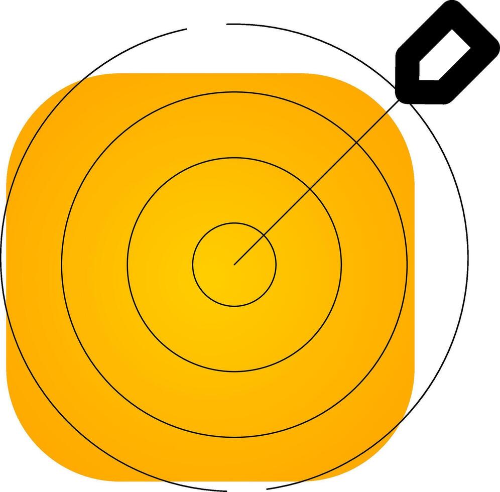 Objective Creative Icon Design vector