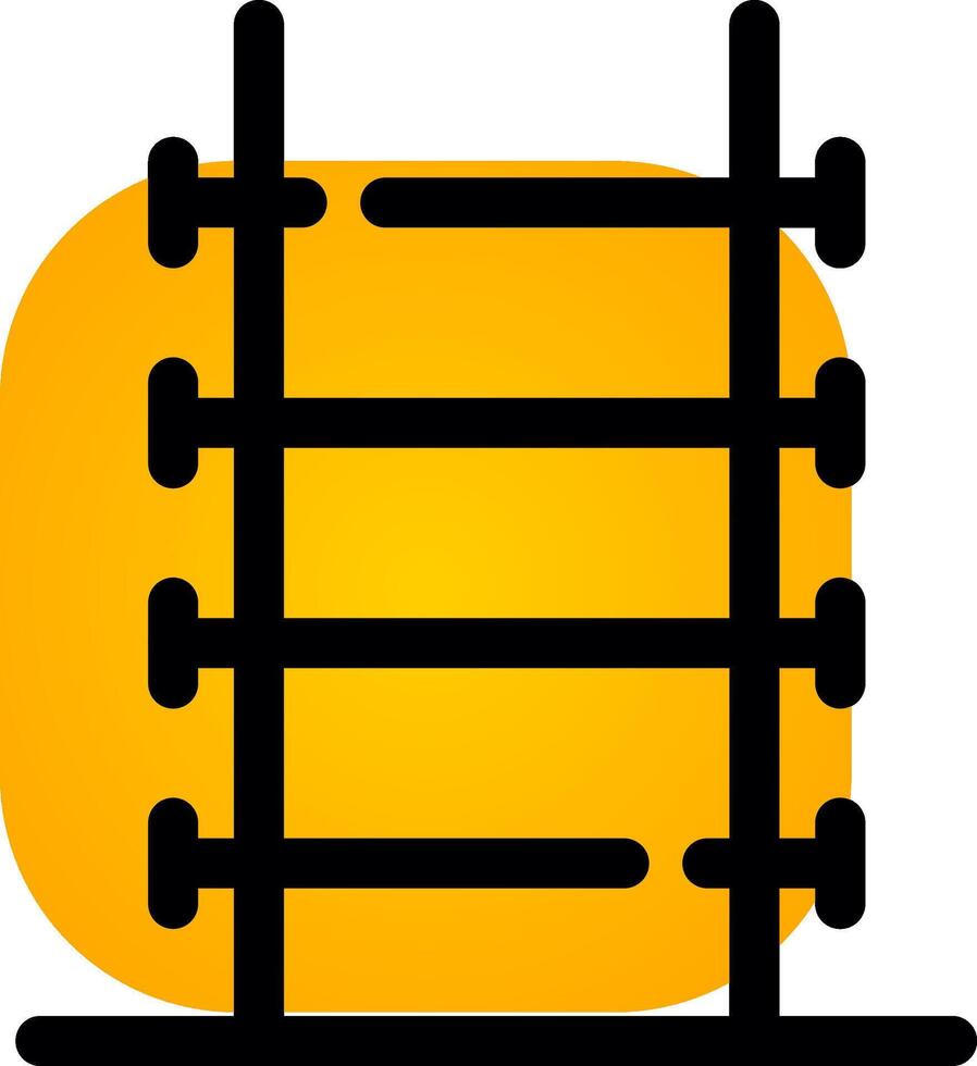 Ladder Creative Icon Design vector