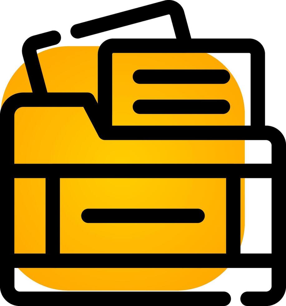 Folder Creative Icon Design vector