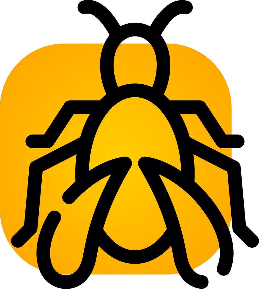 Bug Creative Icon Design vector