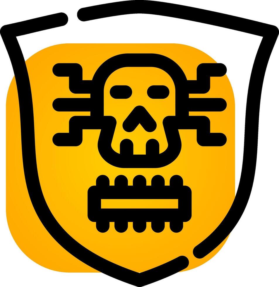 diseño de icono creativo de malware vector