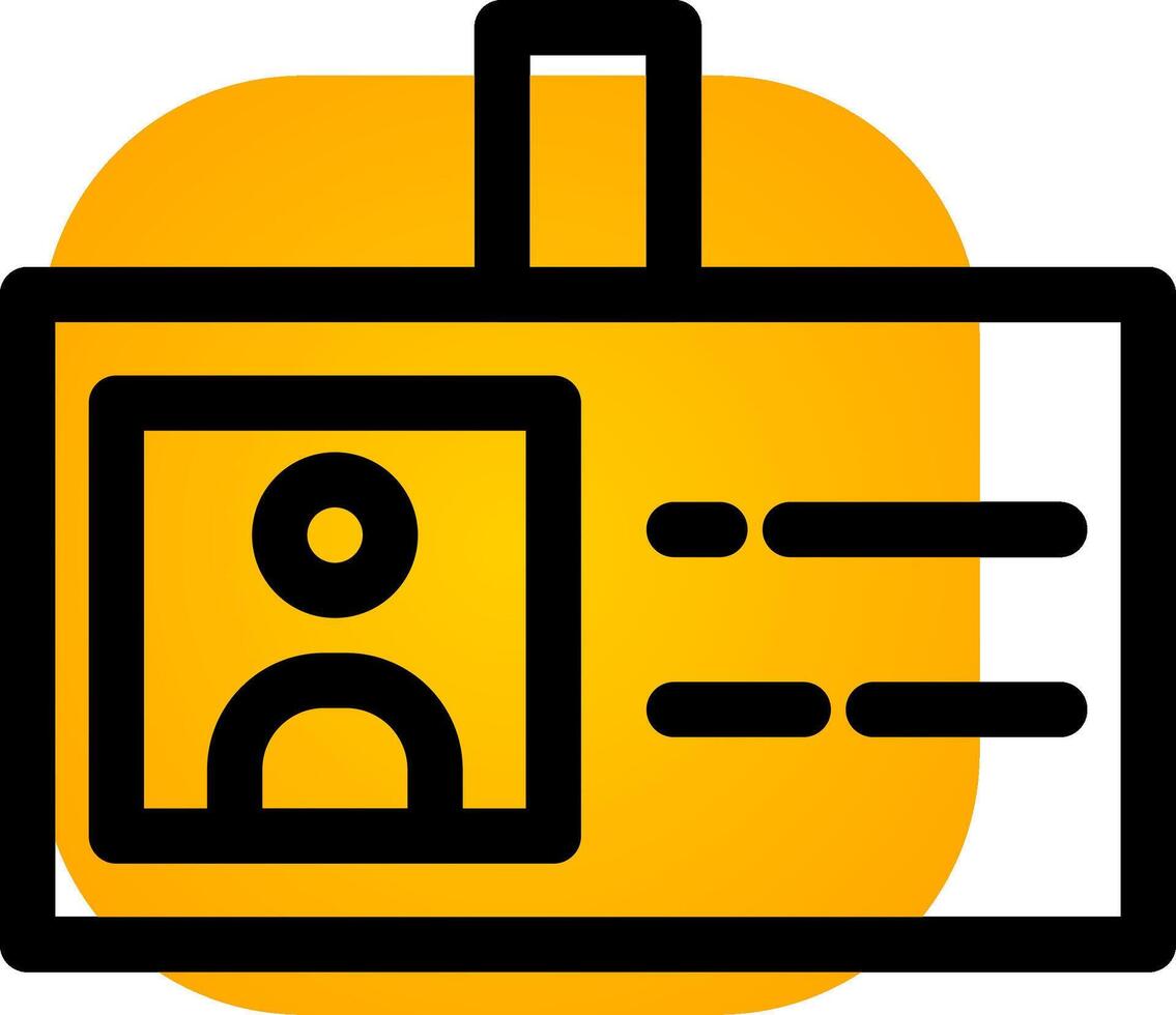 Driving License Creative Icon Design vector