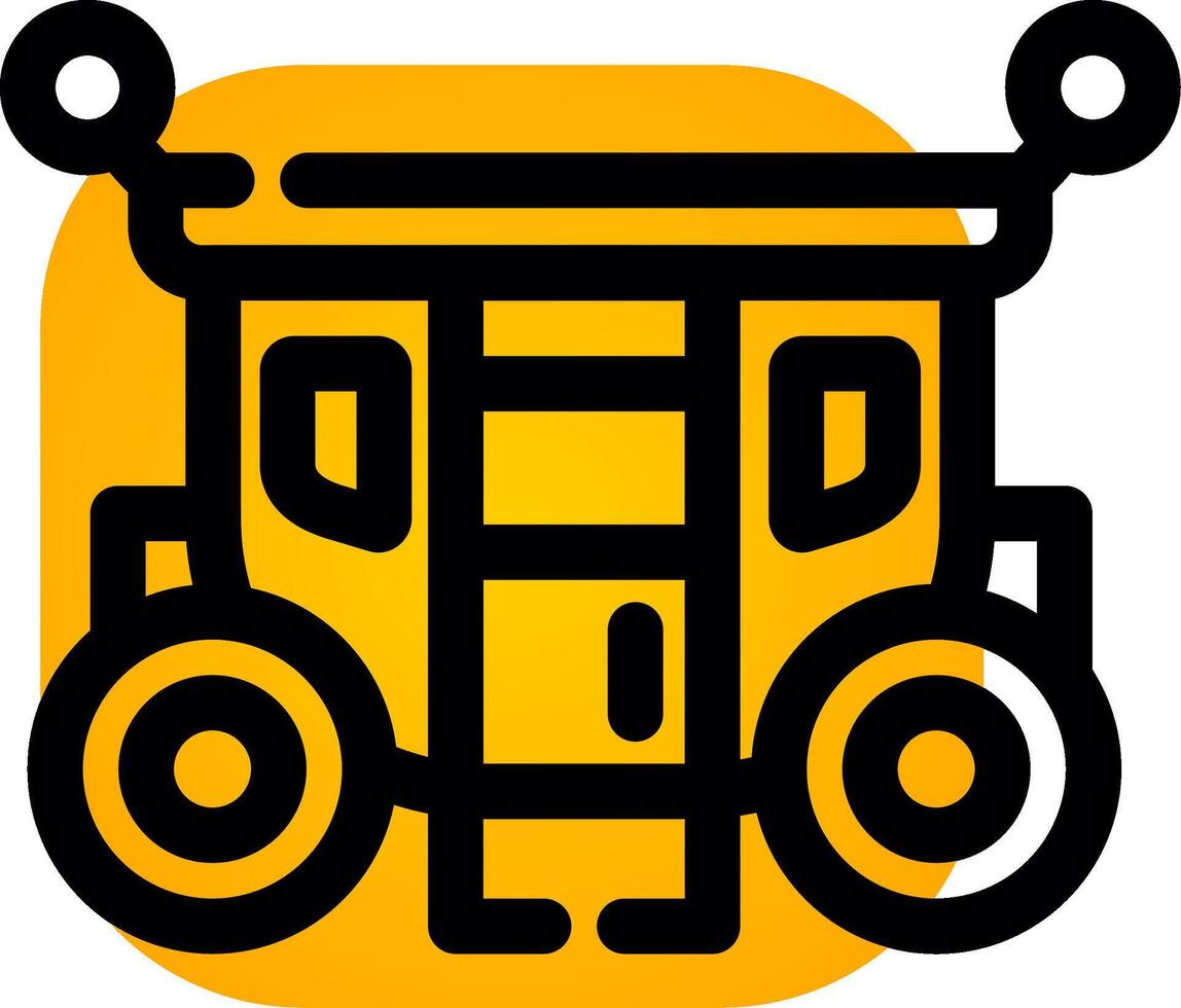 Carriage Creative Icon Design vector