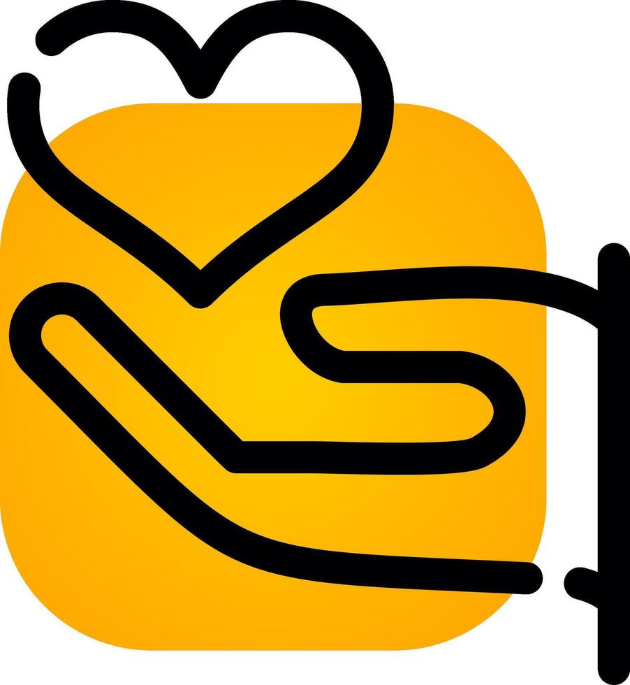 Give Love Creative Icon Design vector