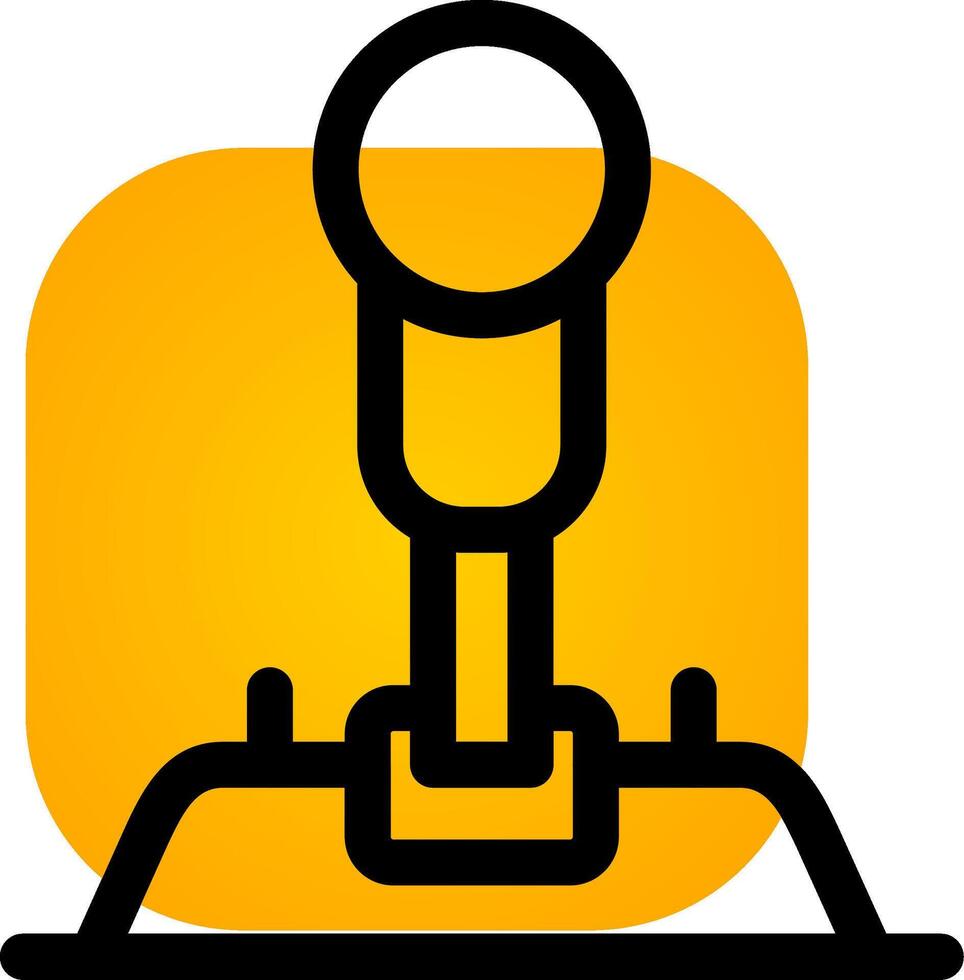 Joystick Creative Icon Design vector