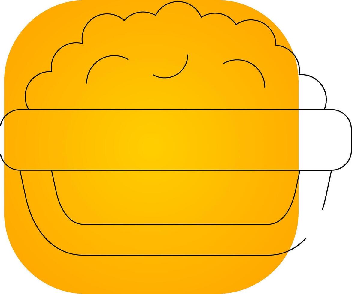 Mac N Cheese Creative Icon Design vector