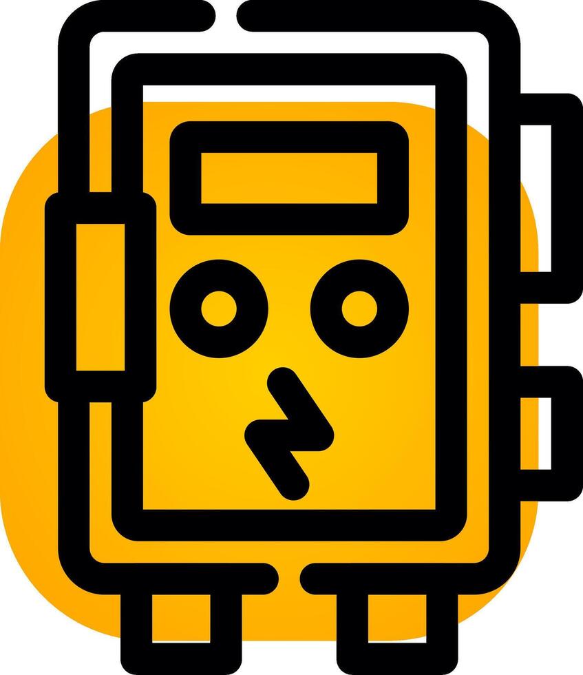 Fuse Box Creative Icon Design vector