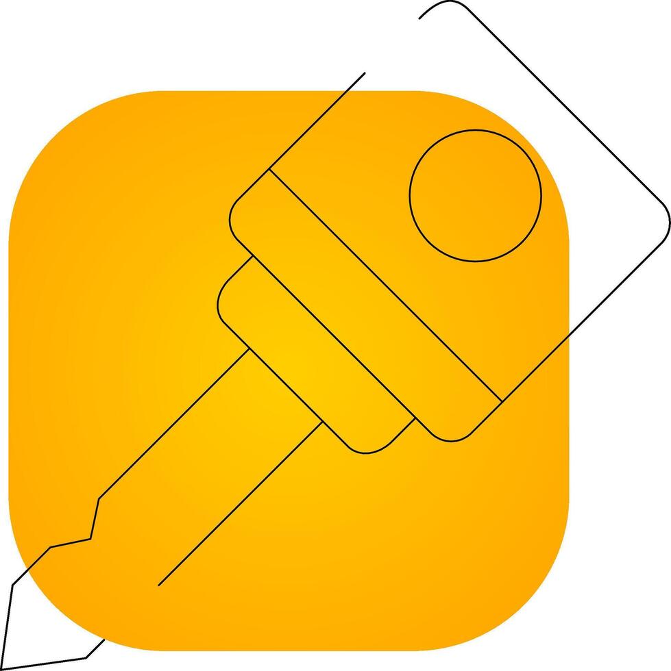 Key Creative Icon Design vector