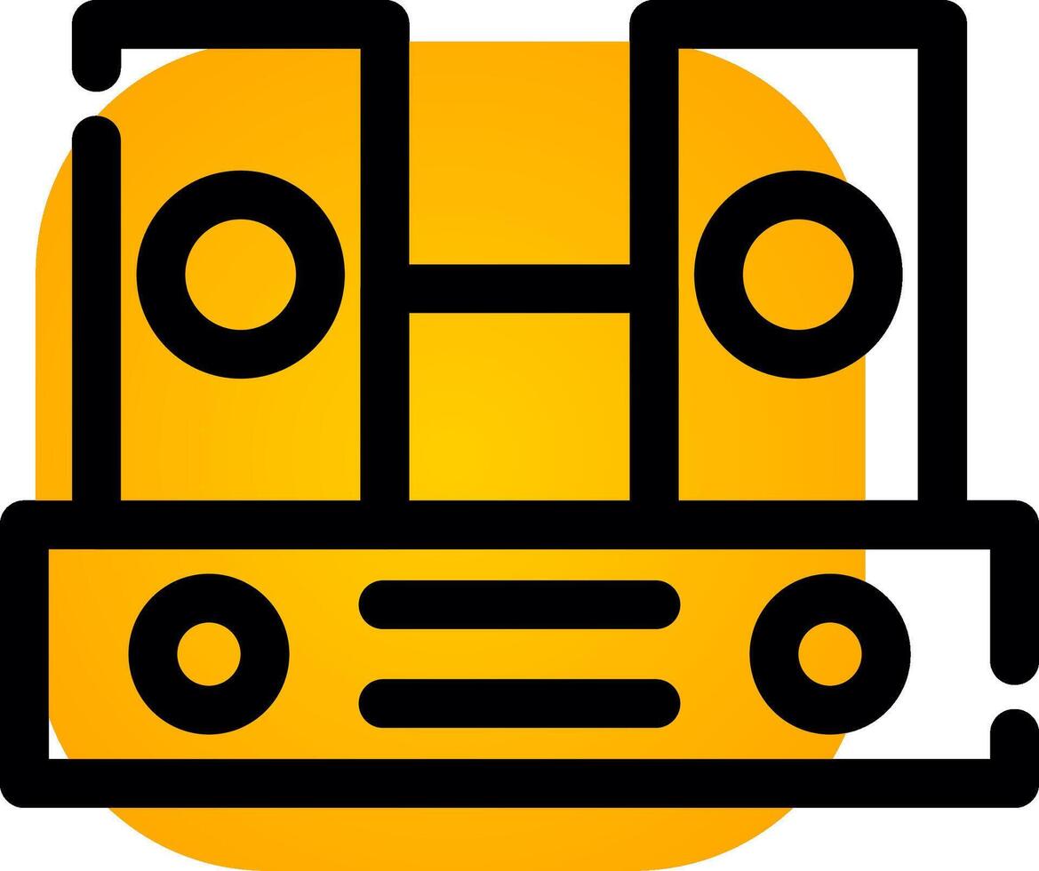 diseño de icono creativo de altavoces vector