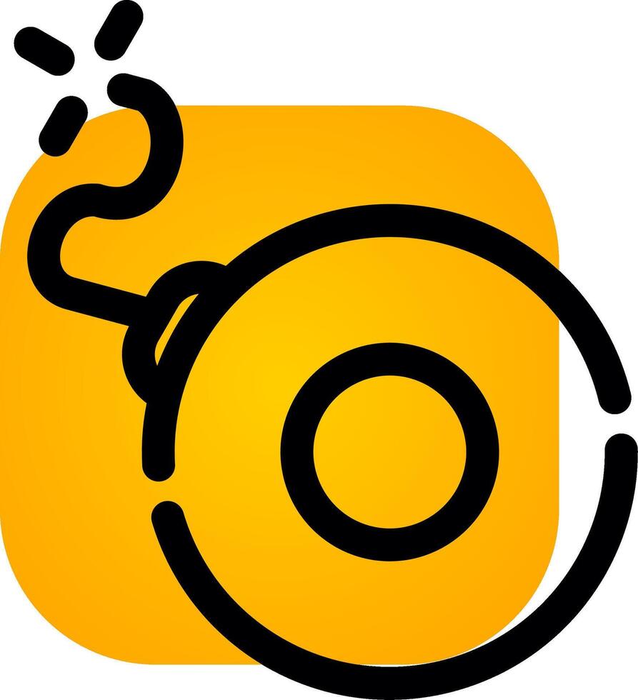 Bomb Creative Icon Design vector