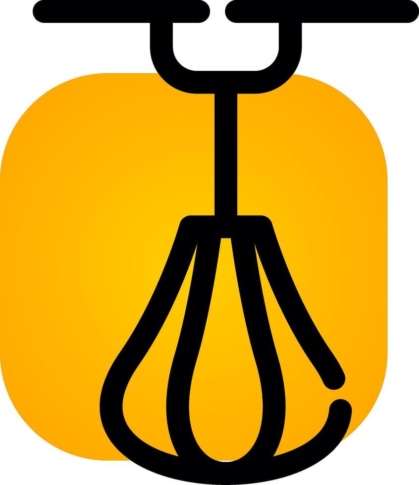 Punching Ball Creative Icon Design vector