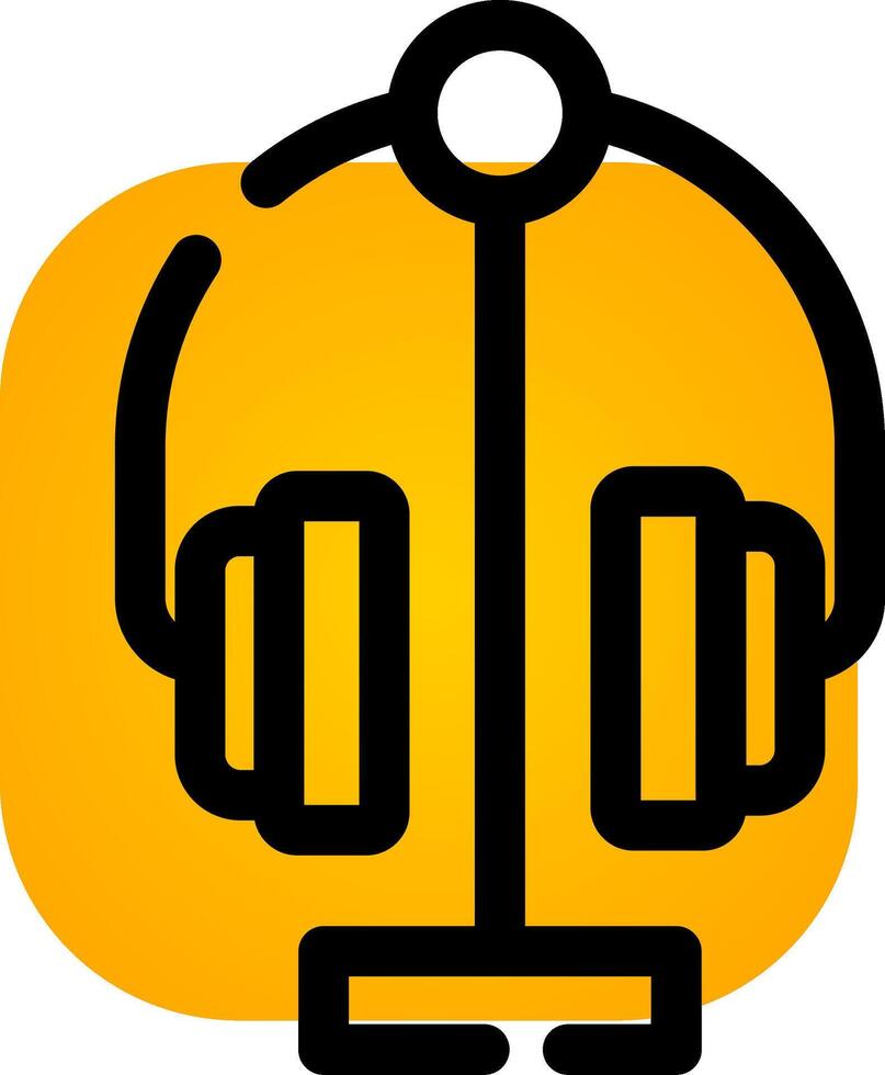 Headphone Creative Icon Design vector