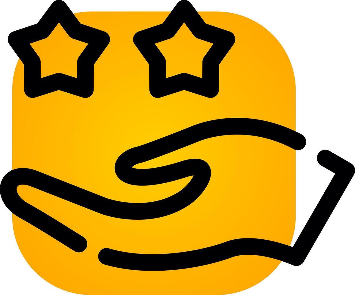 Customer Review Creative Icon Design vector