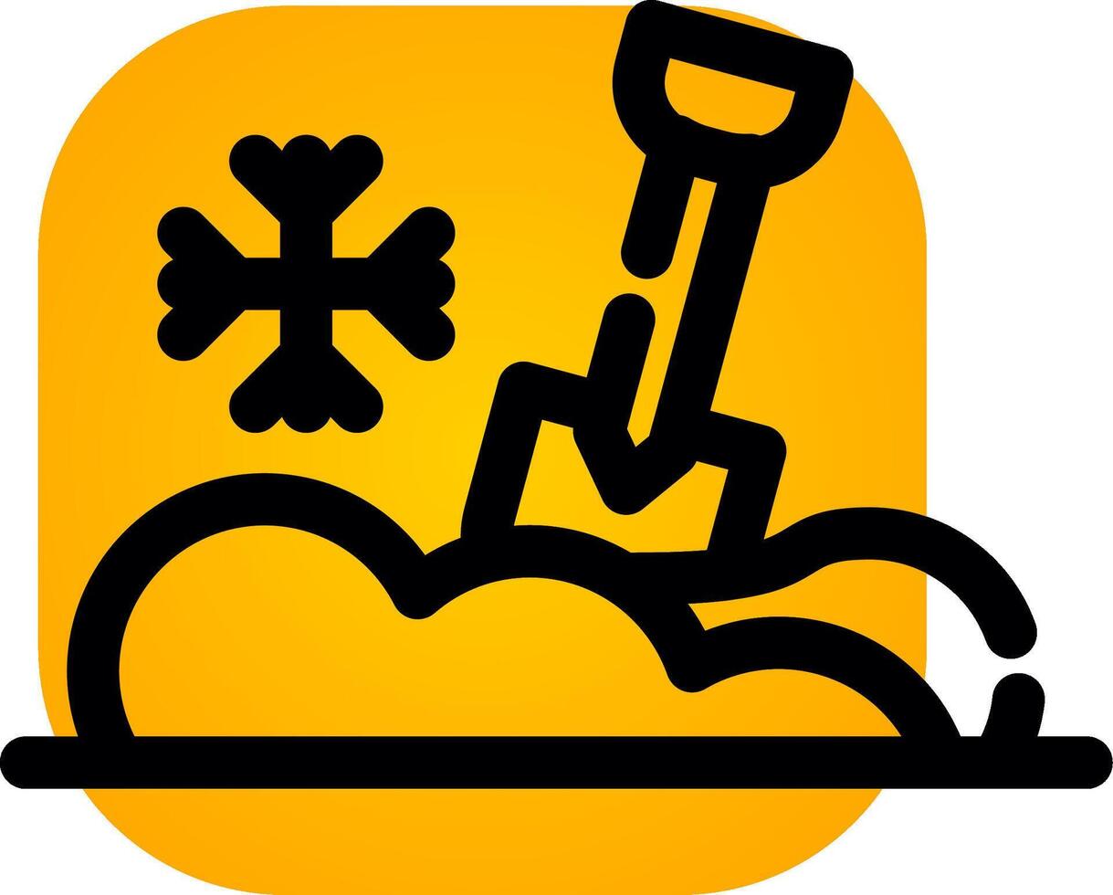 Shovel Creative Icon Design vector