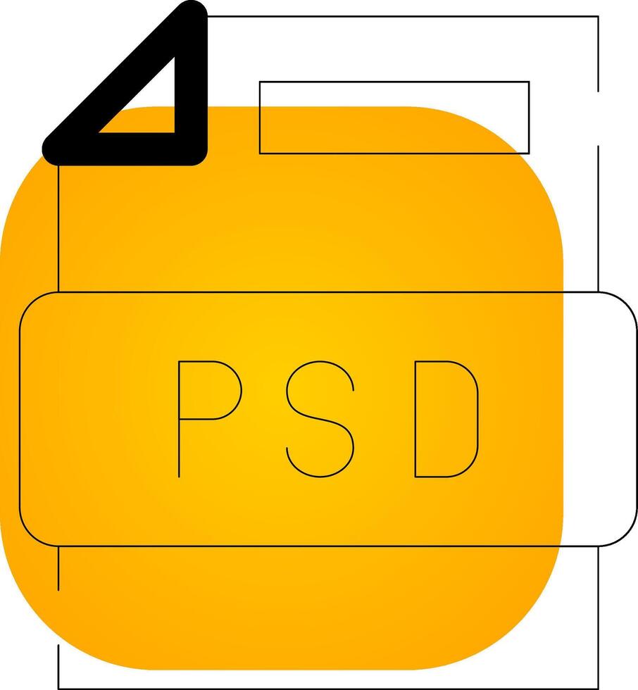 diseño de icono creativo de archivo psd vector