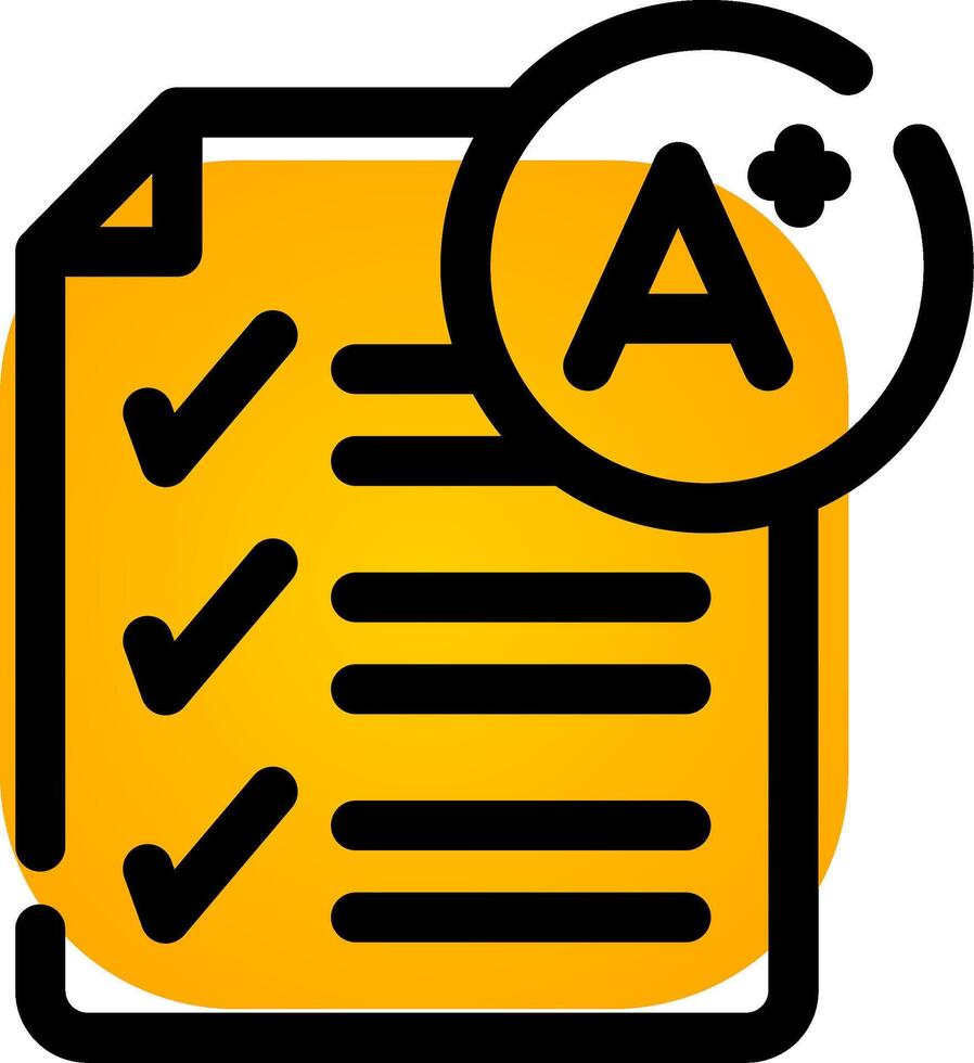 Grade Creative Icon Design vector