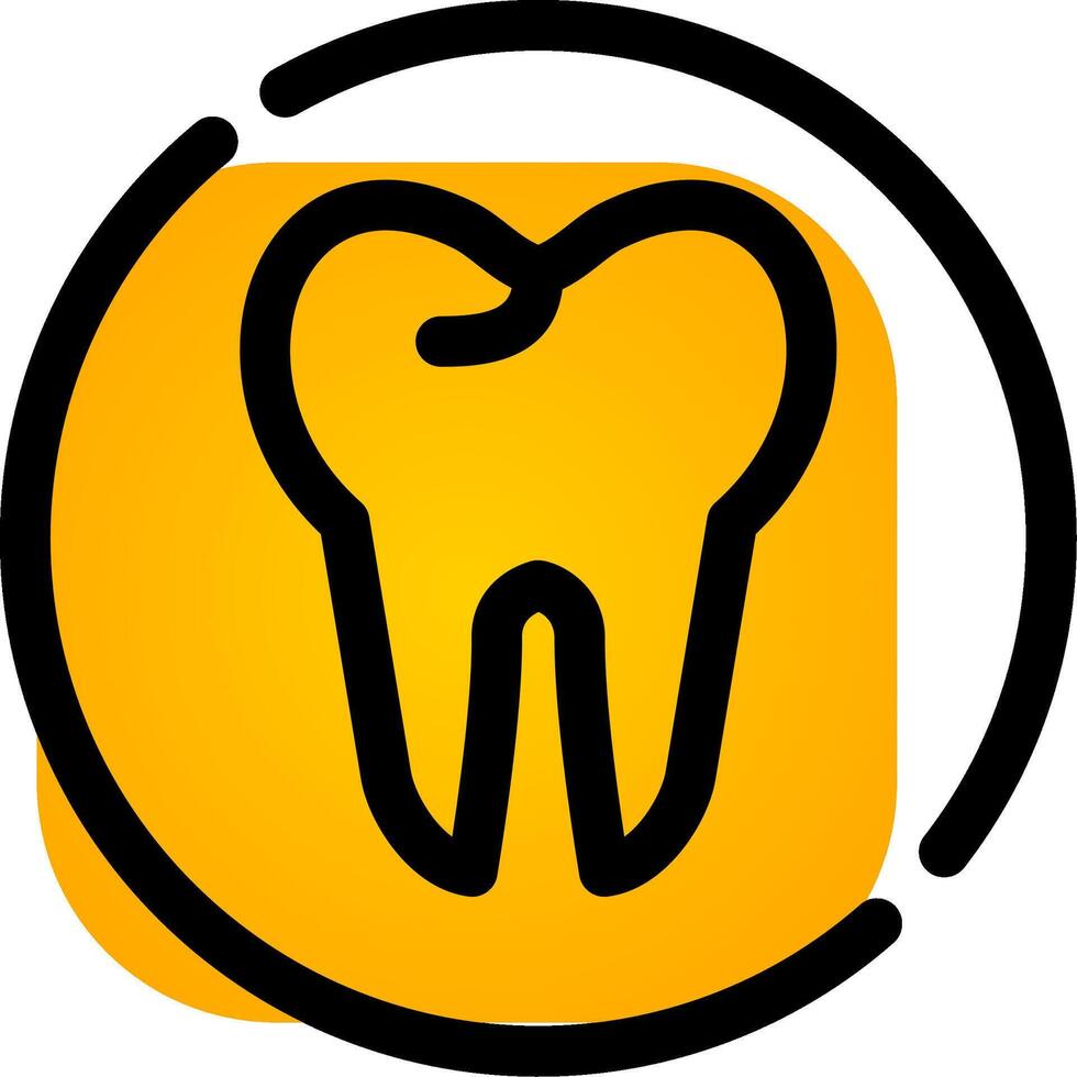 Toothache Creative Icon Design vector